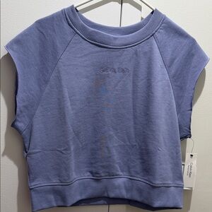 Calvin Klein Lavender Sleeveless Top